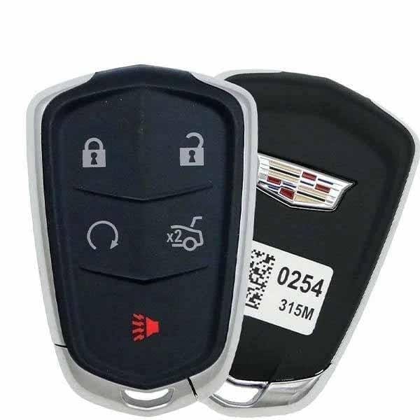 Oem NEW: :2014-2019 Cadillac ATS CTS XTS / 5-Button Key Smart Key / PN: 13580811,13598530 / HYQ2AB RSK-CAD-8530 - main